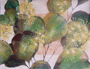 Painting: Eucalyptus platypus