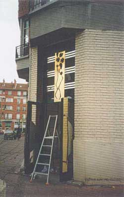 Installation de la porte